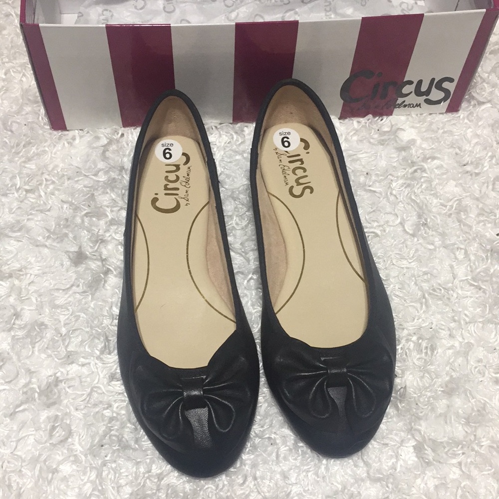 Circus by Sam Edelman Ciera Black Bow Flats
